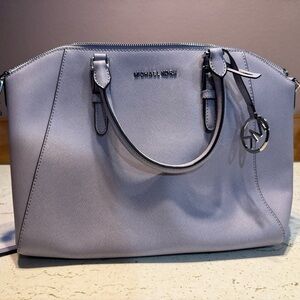 Michael Kors Light Gray Satchel